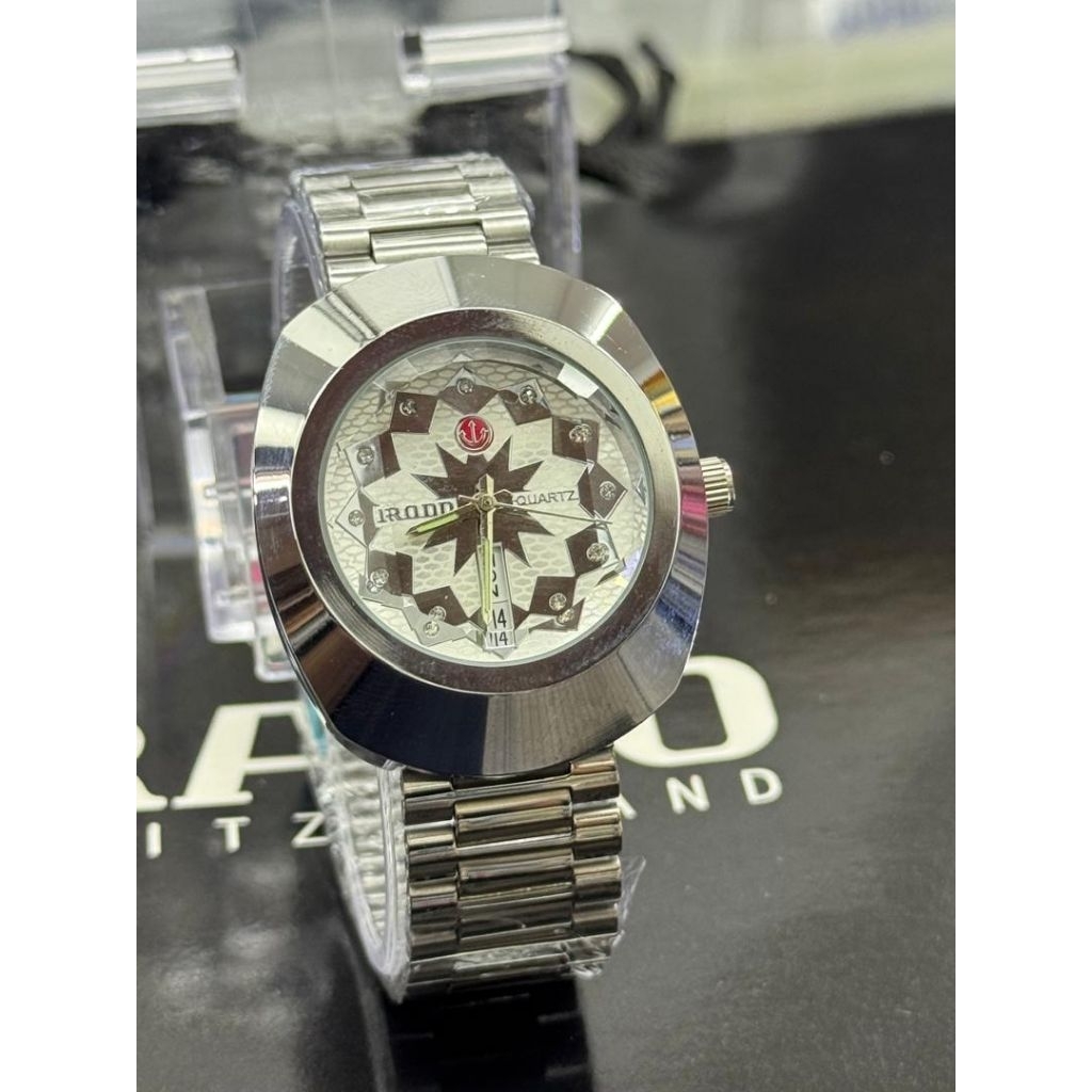 Rado Diastar day date funPremium Quality Quartz Analog Stainless Steel ...