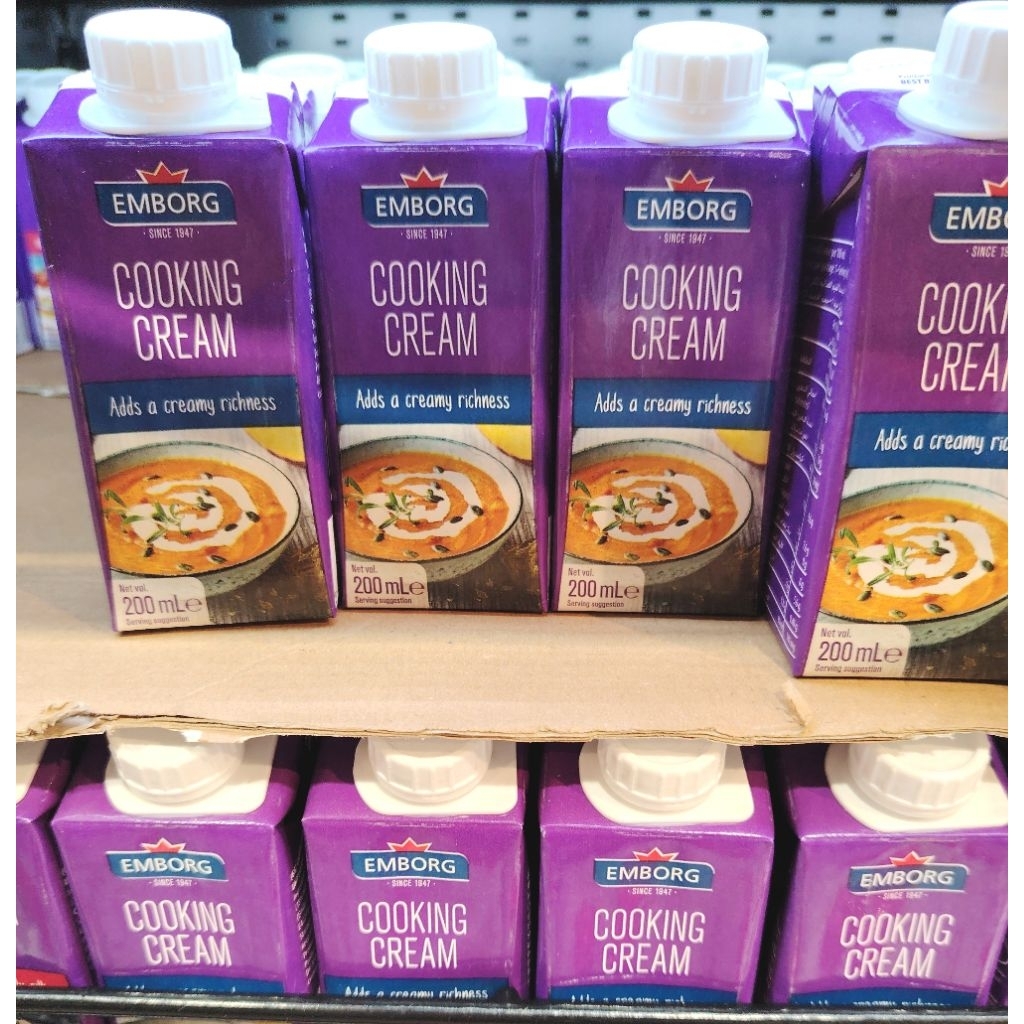 COOKING CREAM EMBORG 200ML | Shopee Malaysia