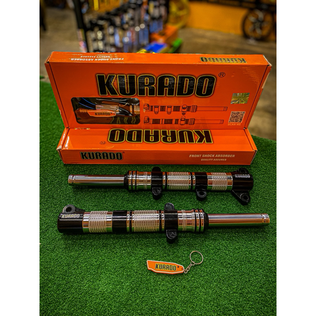 KURADO K7 FORKLAY LOWERED 1.5 INCI LC135 4S/ V8 BLACK SILVER | Shopee ...