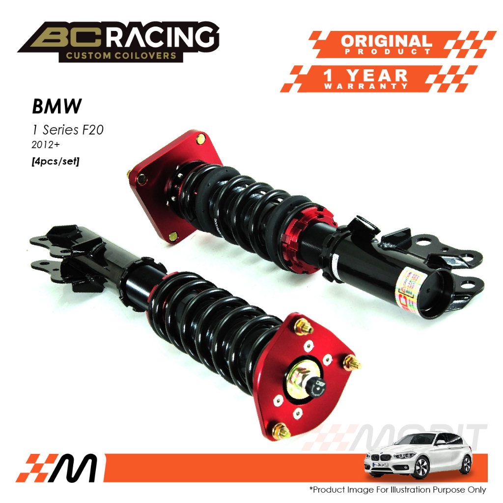 BMW 1 Series F20 2012+ - BC Racing V1 Fully Adjustable Suspension ...