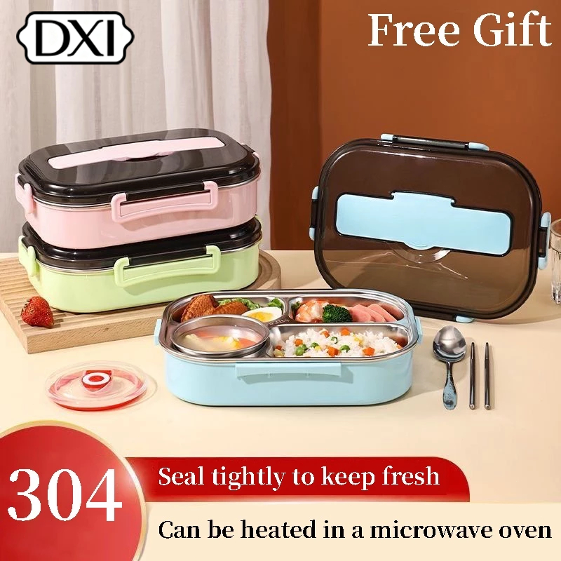 DX | READY STOCK🏠 304 Stainless Steel Bento Layer Lunch Box Storage ...