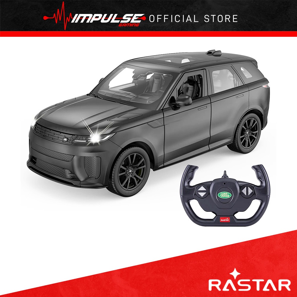 Rastar Diecast 1:14 Range Rover Sport SV with Remote - Black (10260 ...