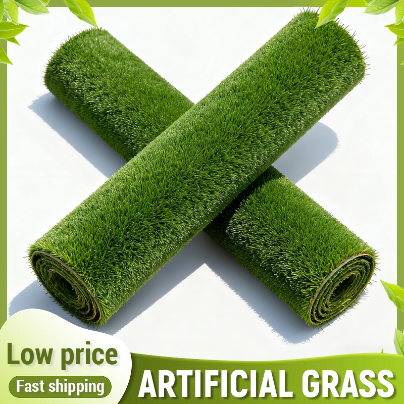 1M x 3M to 6M Artificial Grass Carpet 25/30mm Grass Home Decoration ...