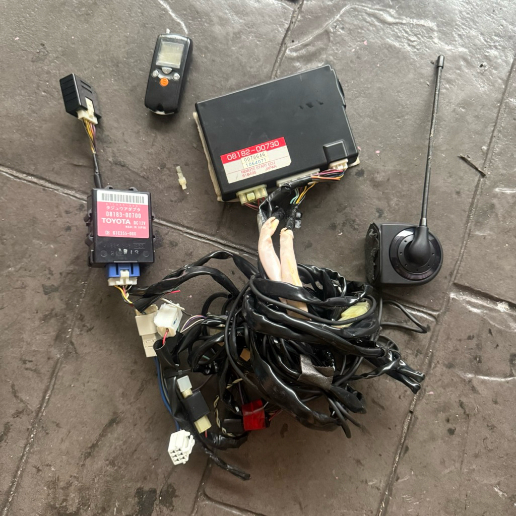 Toyota Alphard Vellfire ANH20 GGH20 Engine Auto Start With Remote Used ...