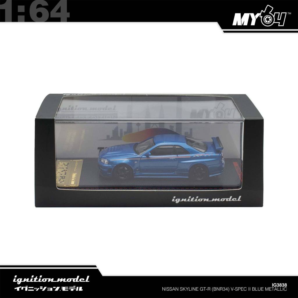 IGNITION MODEL] IG3838 : 1:64 Nissan Skyline GT-R (BNR34) V-Spec