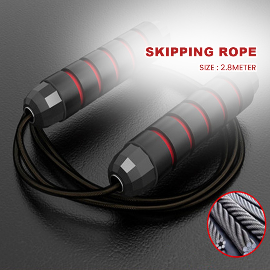 MILANDO Sport Jump Rope Skipping Rope Bearing 2.8 meter Skip Rope ...