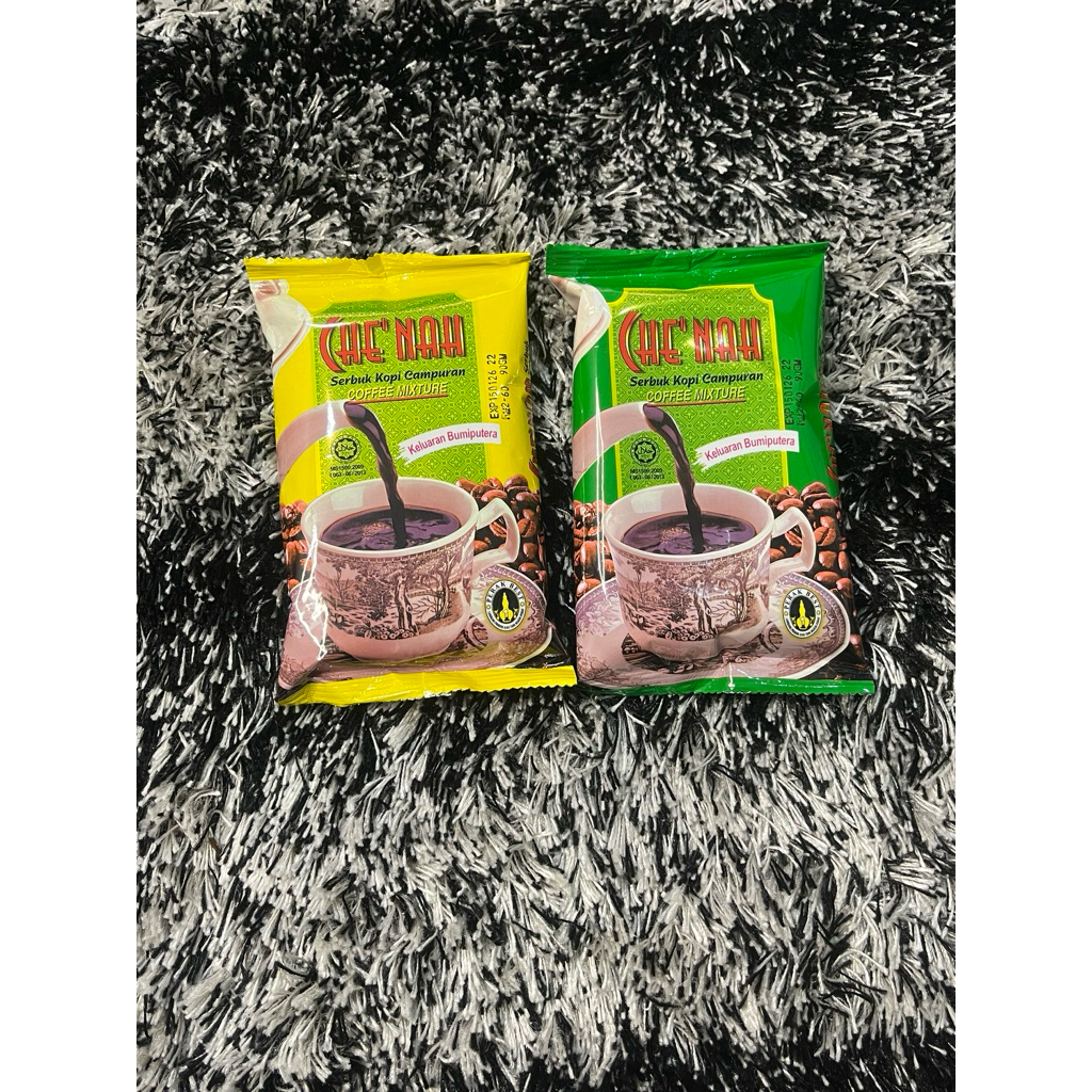 KOPI CHE NAH 90g (HIJAU & KUNING) | Shopee Malaysia