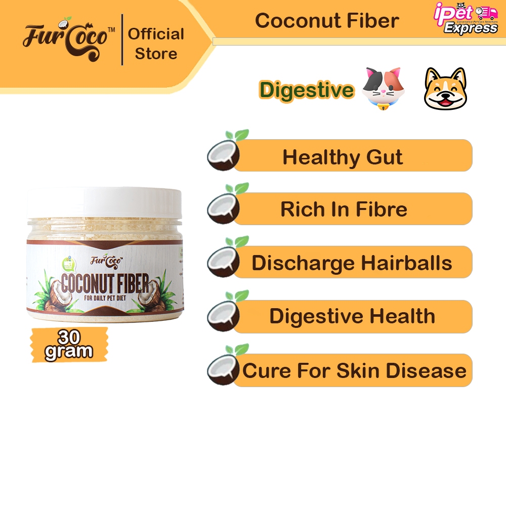 Furcoco Coconut Fiber Organic 120g (Free Gift) | Shopee Malaysia