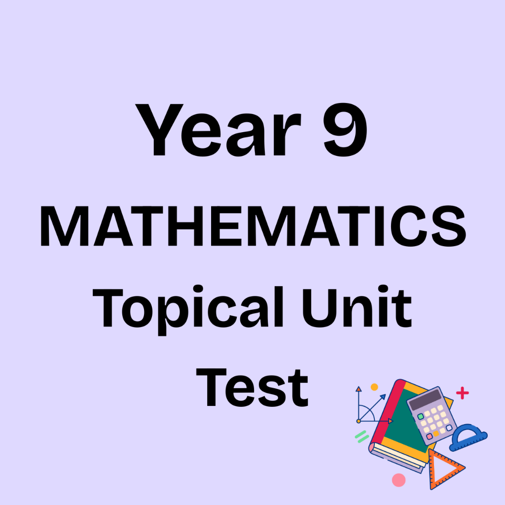 Cambridge IGCSE Mathematics Year 9 Topical Unit Test International ...