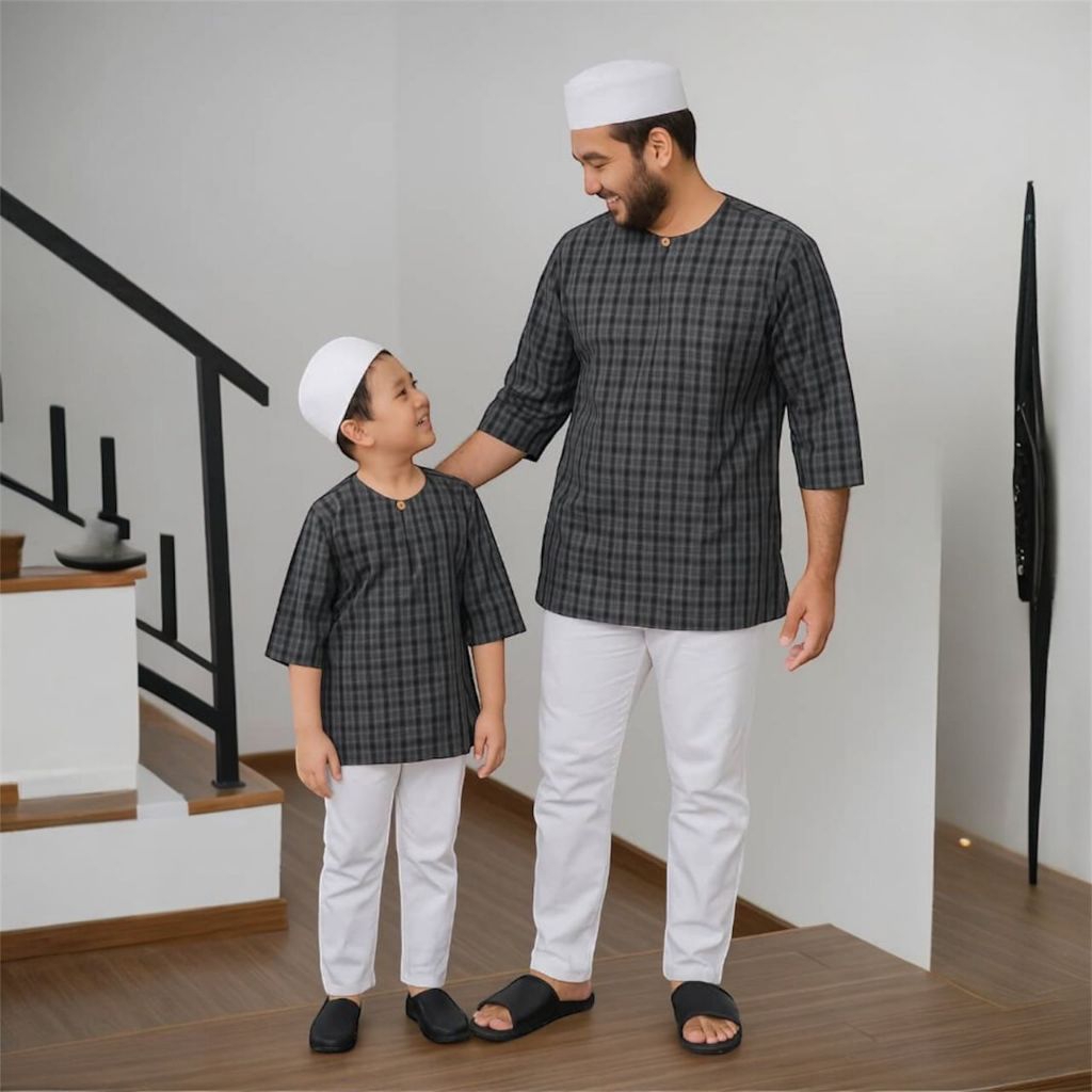Kurta patha barhu design dewasa kain jarmani cotton size (S-2XL ...