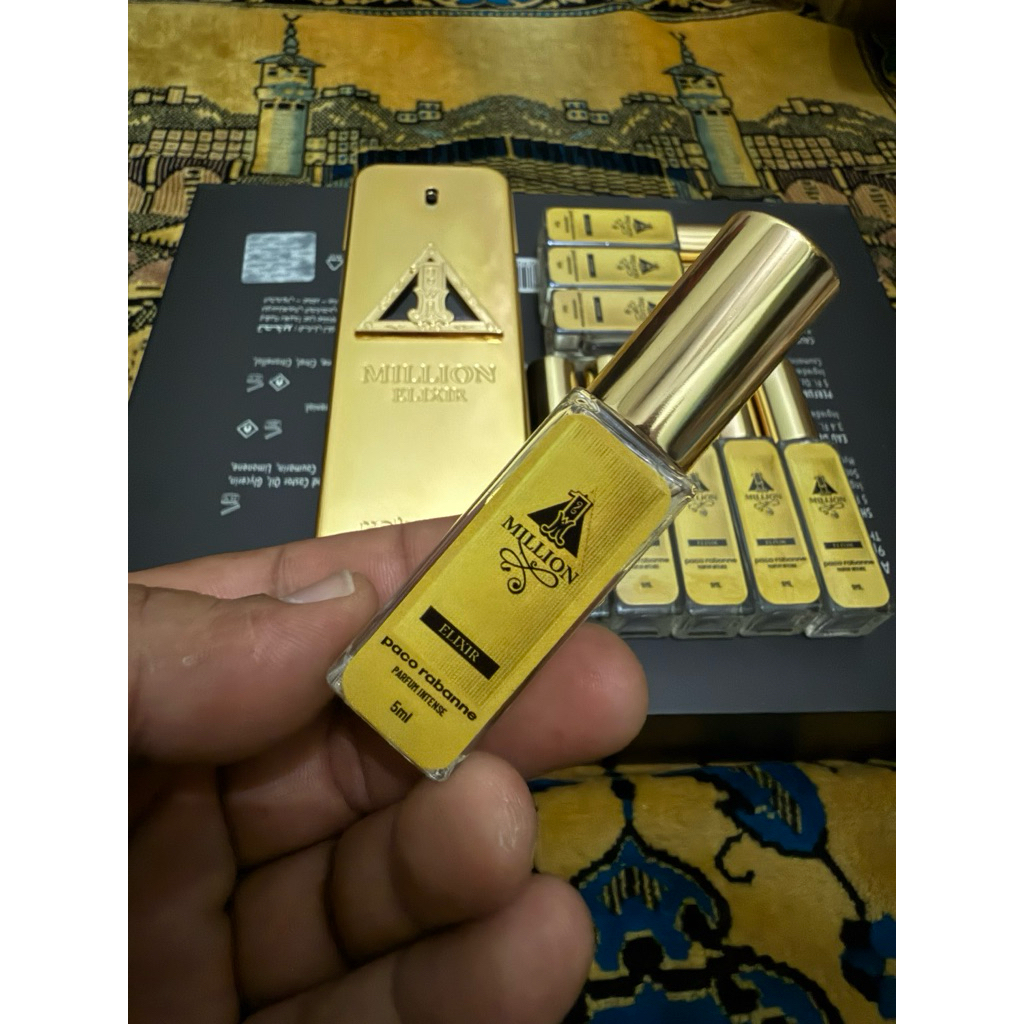 Paco Rabanne One Million Elixir Parfum Original Perfume Decant Travel ...