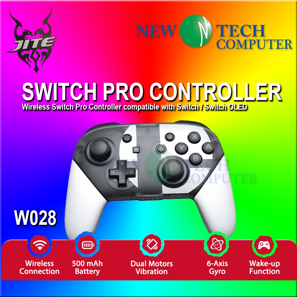 JITE W028 Wireless Switch Pro Controller Gamepad With N-Switch For ...