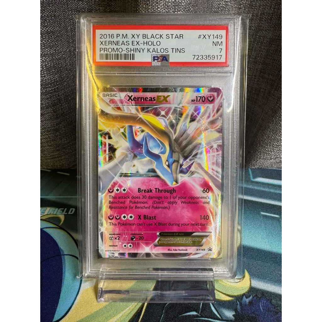 PSA 7 Xerneas EX XY149 Promo – XY Black Star Promos