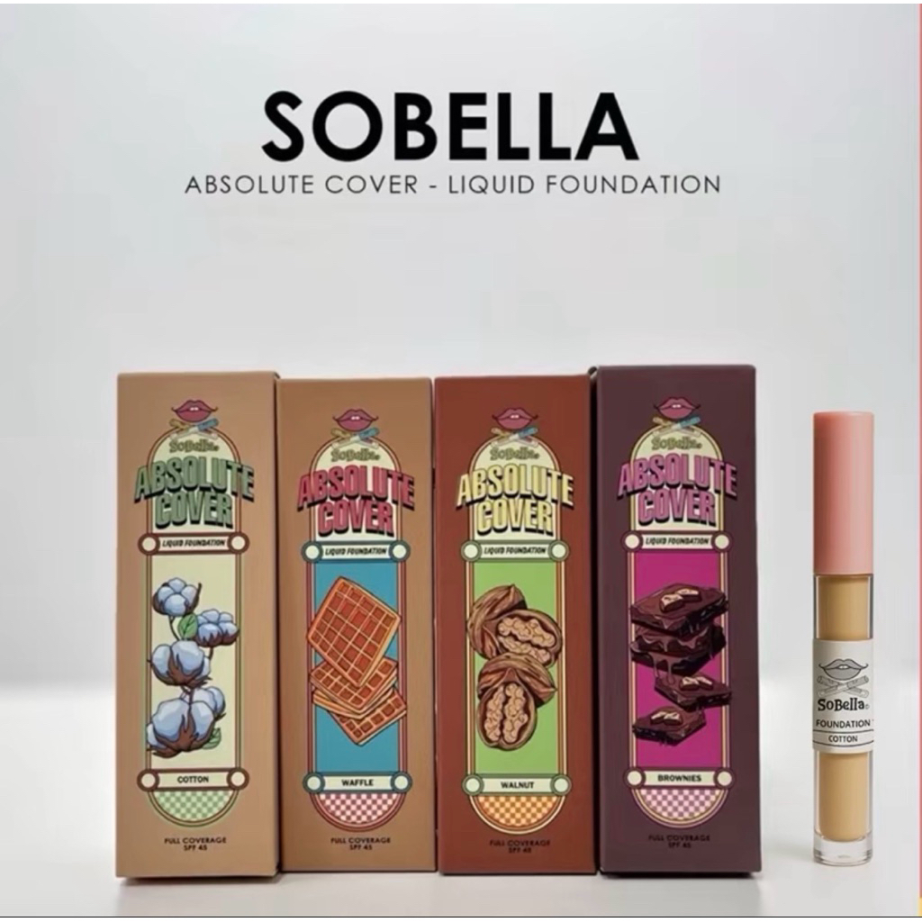 SOBELLA LIQUID FOUNDATION | Shopee Malaysia