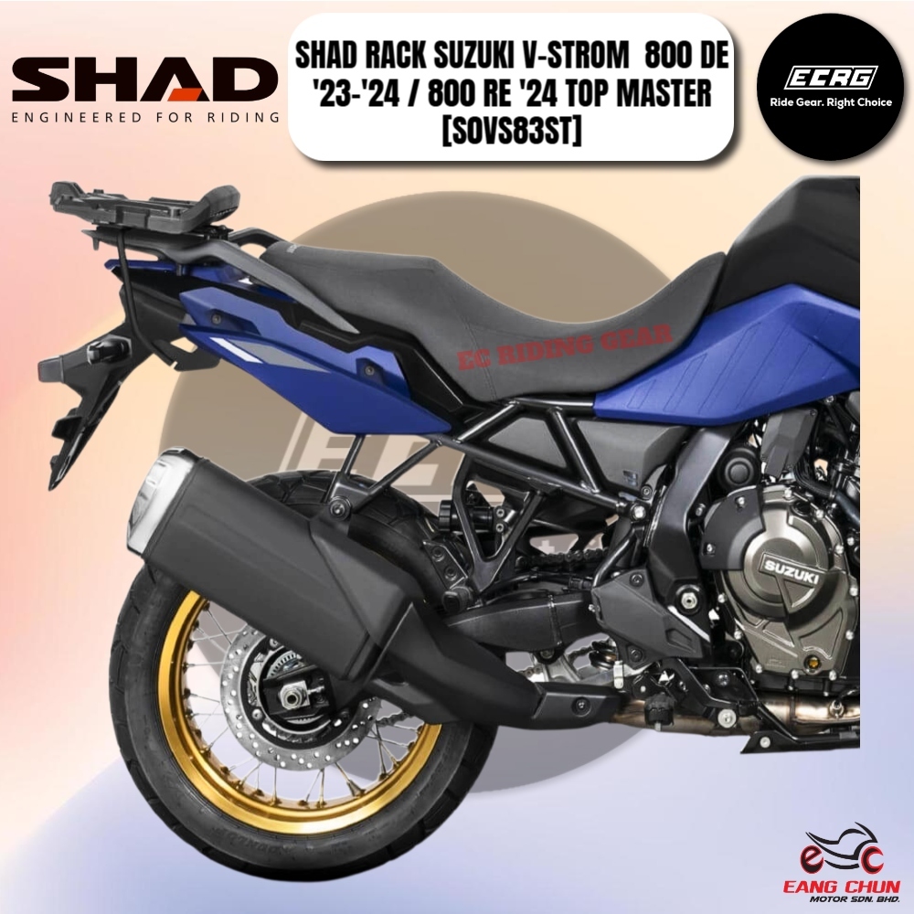 SHAD RACK SUZUKI V-STROM 800 DE '23-'24 / 800 RE '24 TOP MASTER ...