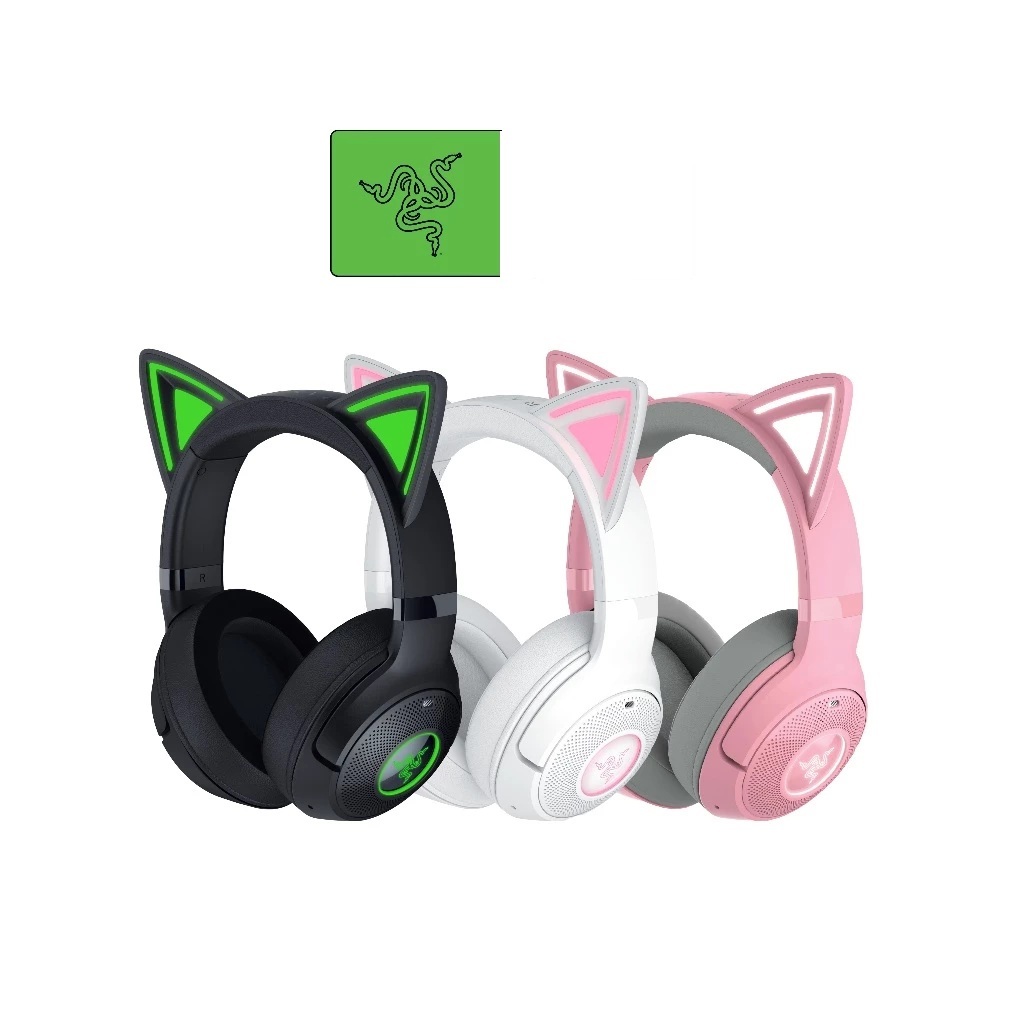 Razer Kraken Kitty V2 BT Wireless RGB Headset | 40hrs Battery Life ...