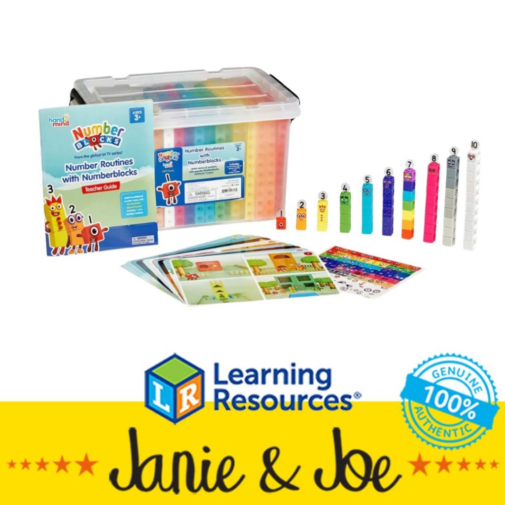 Learning Resources Number Routines with Numberblocks Class Set by ...
