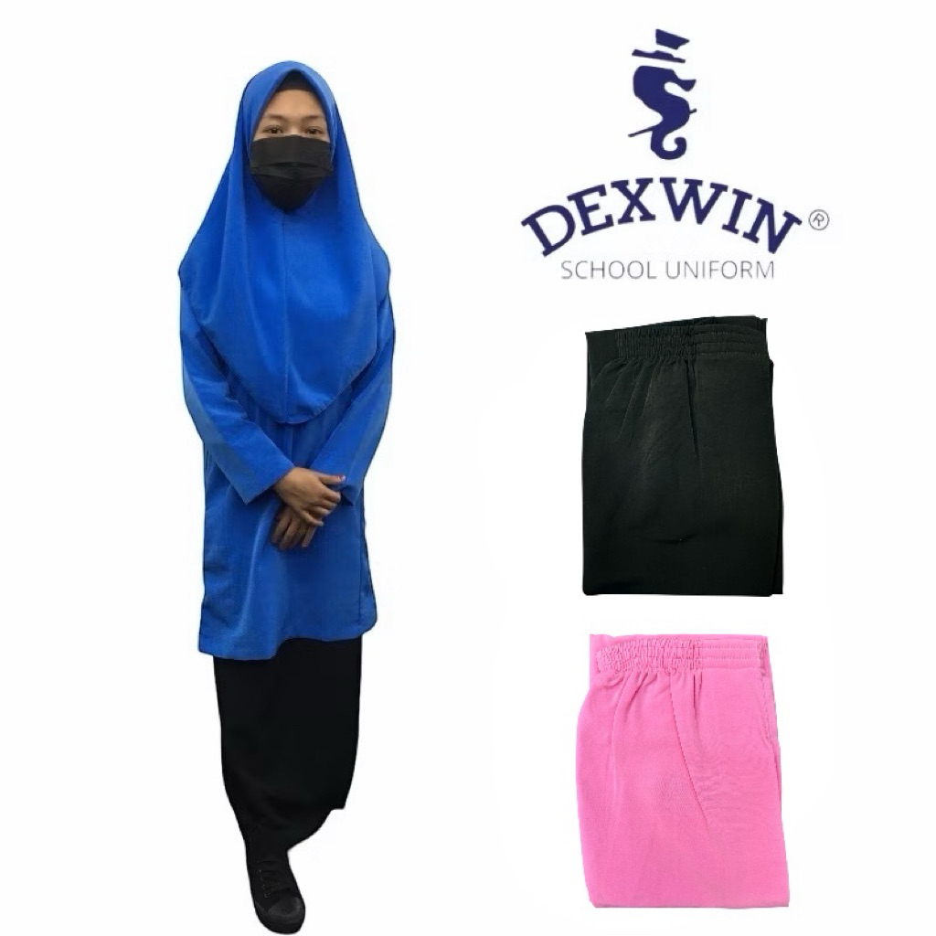 Dexwin 12280H/12280P School Uniform Kain Kurung Susun Tepi Kain Koshibo ...
