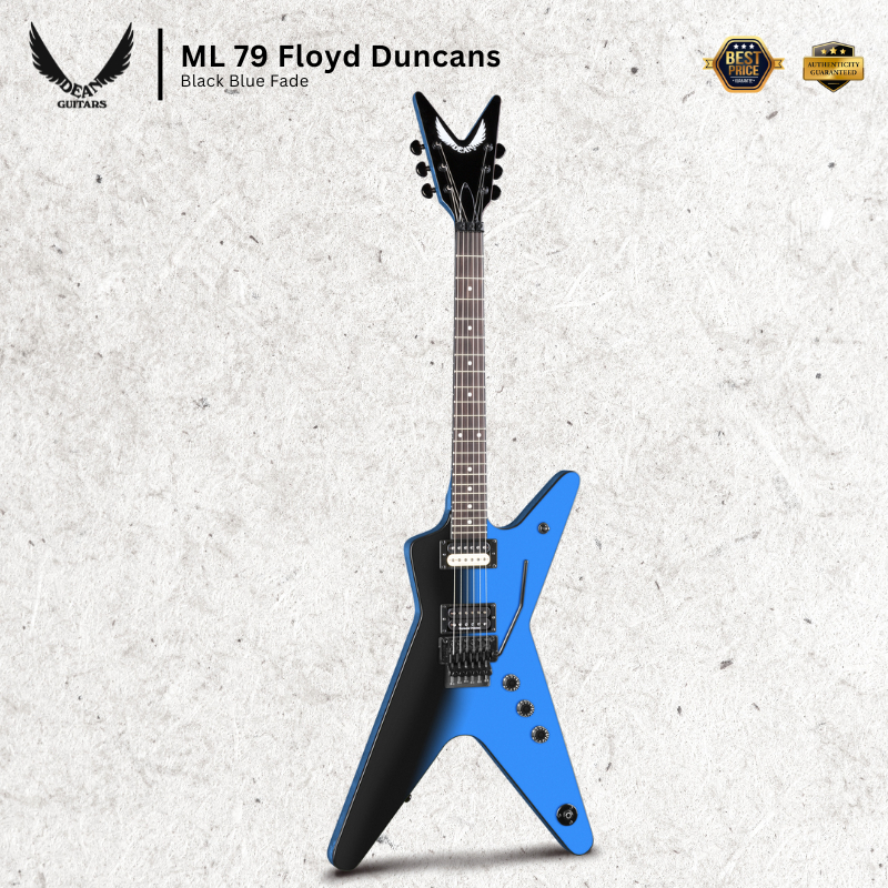 Dean ML 79 Floyd Duncans Black Blue Fade | Shopee Malaysia