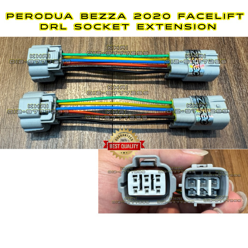 Perodua Bezza 2020 FL DRL Extension Socket PNP No Need Cut Original ...