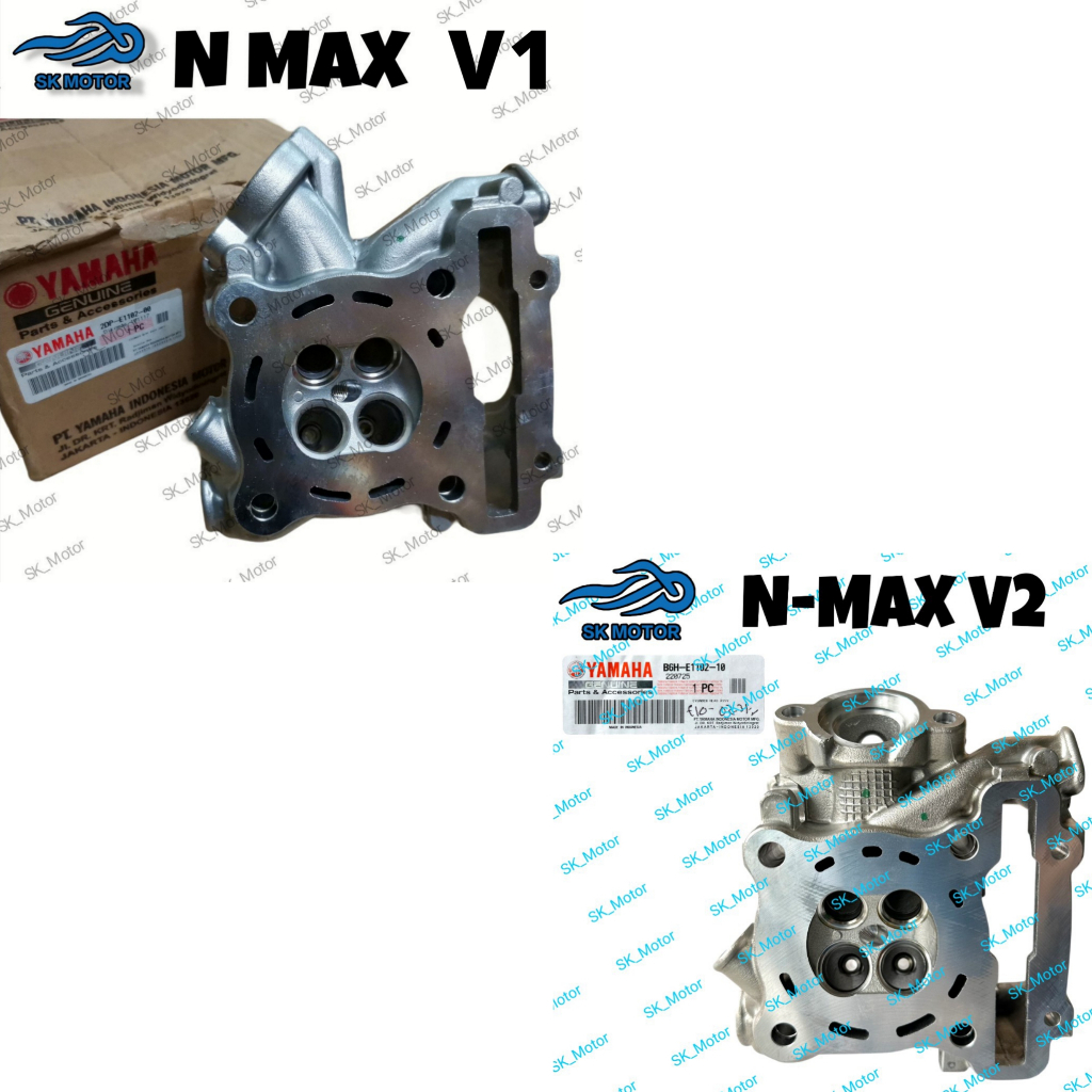 Yamaha N MAX / N-MAX / NMAX V1 V2 Original Cylinder Head Assy 2DP-E1102 ...