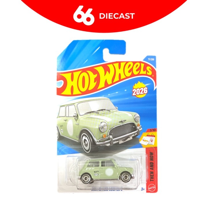 Hot Wheels Austin Mini Cooper S | Light Green | Shopee Malaysia