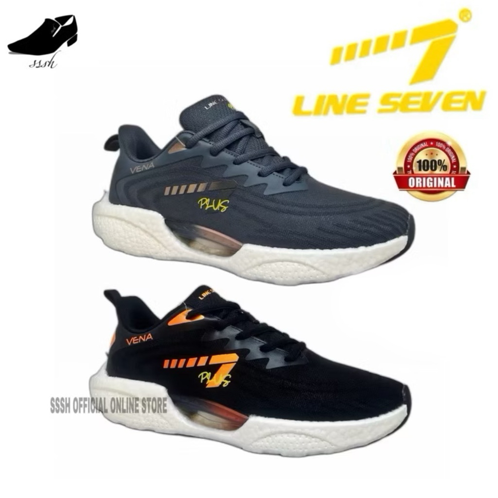 ORIGINAL [Line Seven] Line7 L7 VENA Men Jogging Shoes/Running Shoes ...