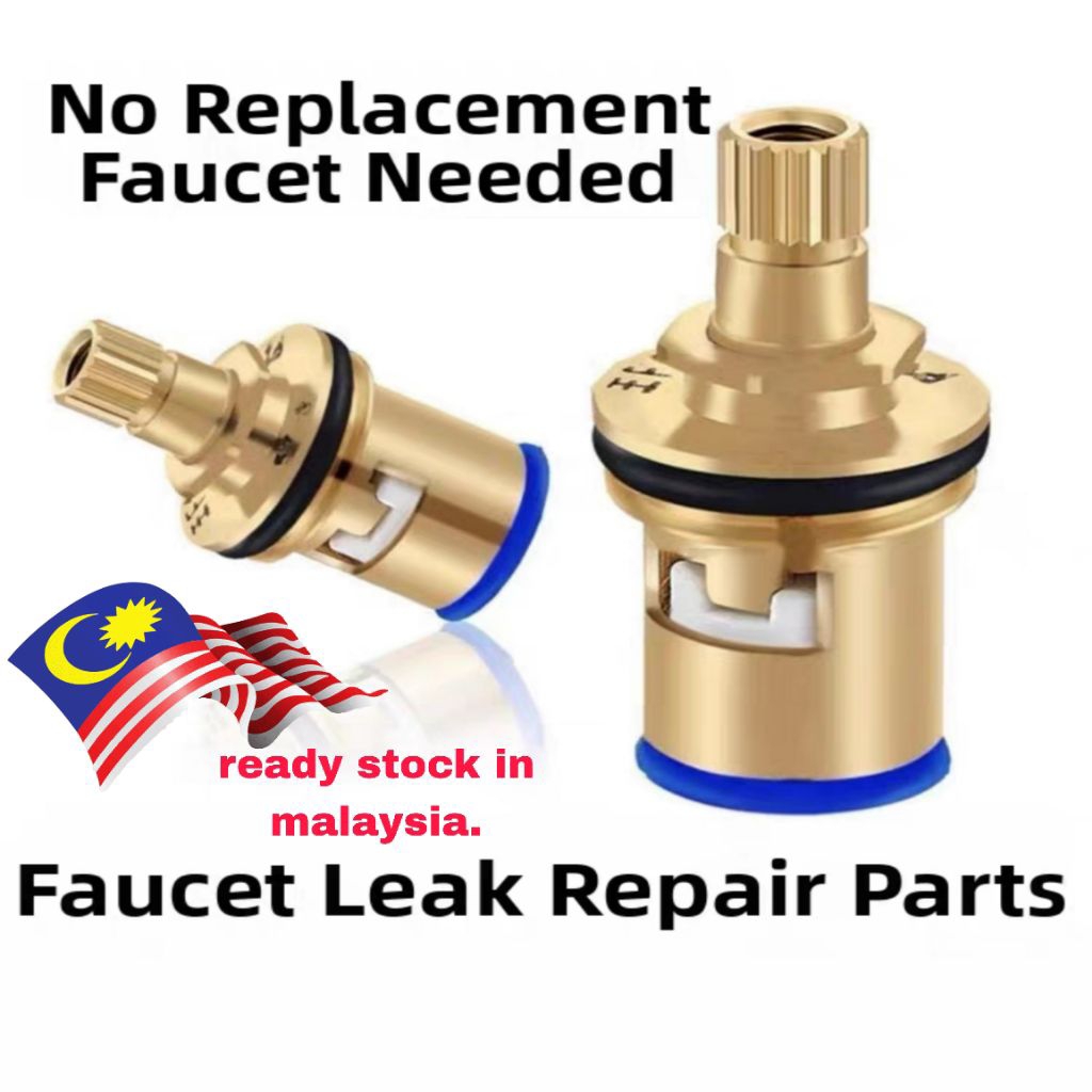 Universal Replacement Tap Valves Brass Ceramic Disc Cartridge Inner ...