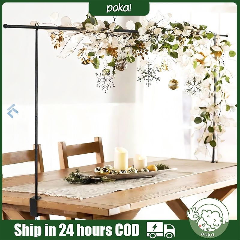 Arch Desktop Decoration Arch Stand Over The Table Rod Stand With Clamps ...