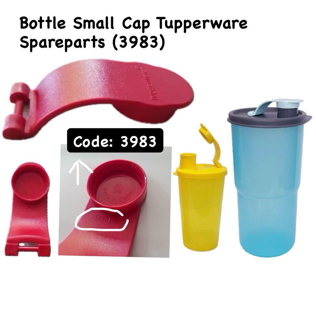 Bottle Small Cap Tupperware Spareparts (3983C) | Shopee Malaysia