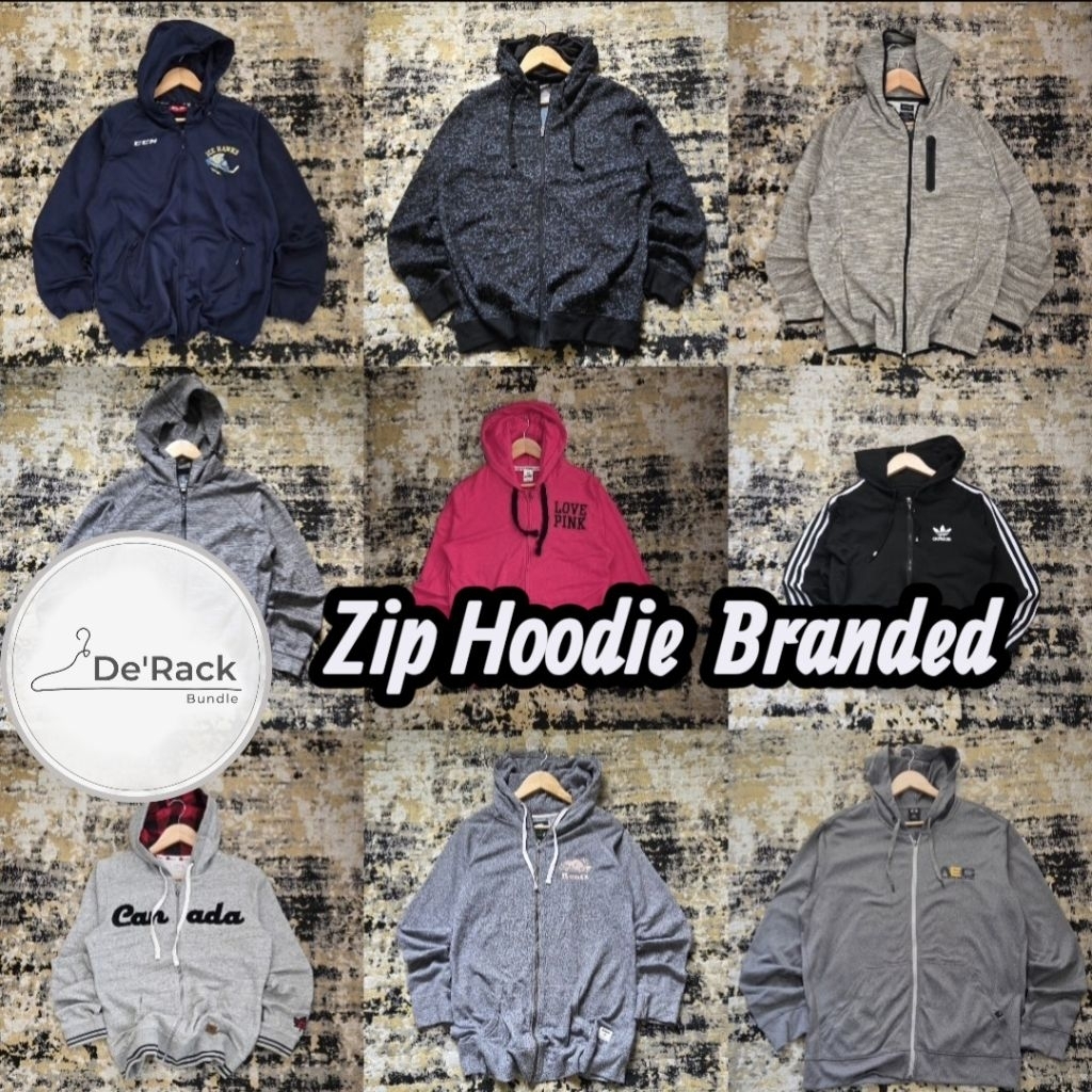 Zip Hoodie Branded Street – Mix Bundle Unisex | Shopee Malaysia