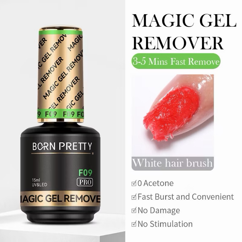 Born pretty Magic gel Remover 15ML | Shopee Malaysia