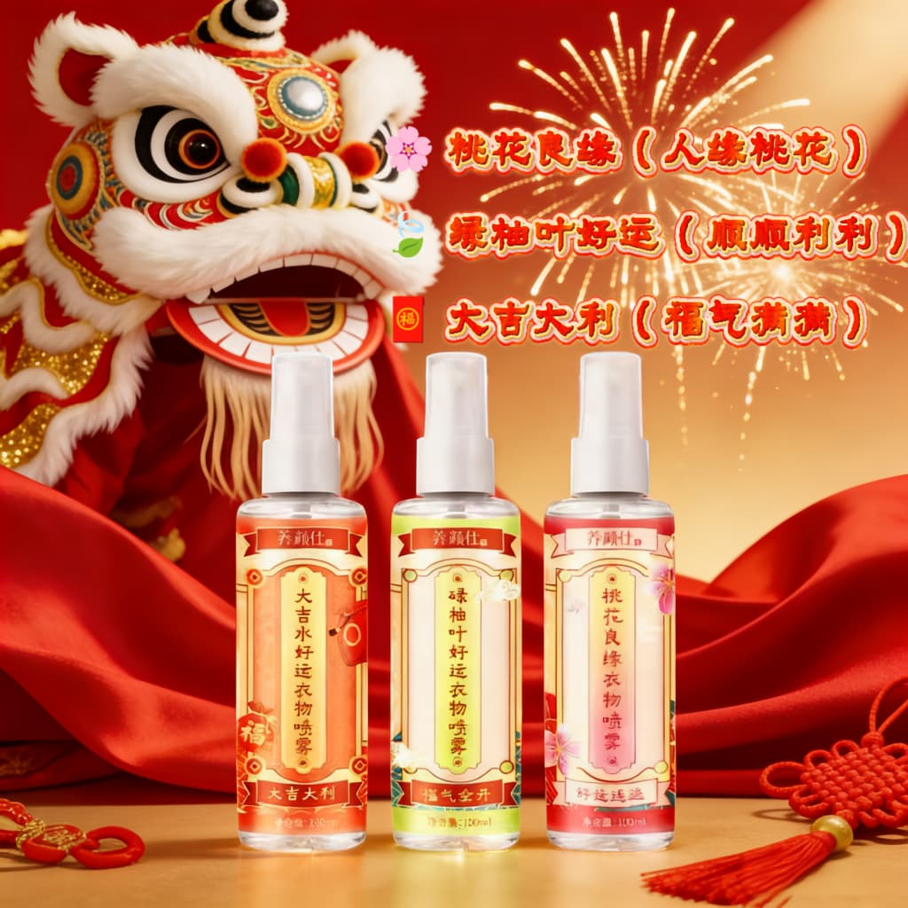EC00307-【现货】好运衣物喷雾｜桃花良缘・绿柚好运・大吉大利｜开运增福｜Luck Clothing Mist | Shopee Malaysia