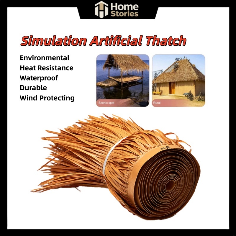 Simulated Thatched Roof Area Decoration Fake Straw Thatched Tiles Villa ...