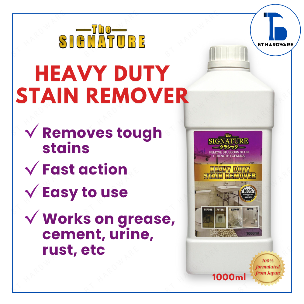 THE SIGNATURE Heavy Duty Stain Remover (1000ml) | Stubborn Stain ...