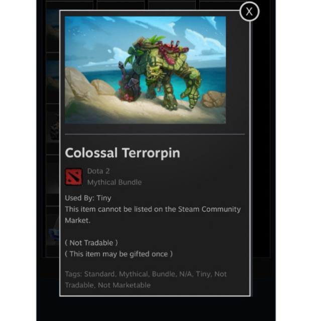 colossal terrorpin use by tiny | Shopee Malaysia
