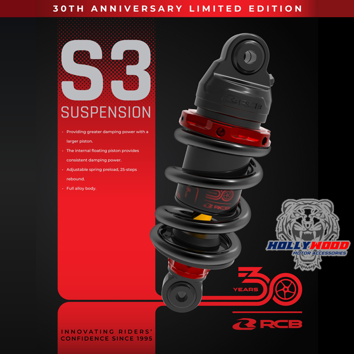 MONOSHOCK RCB S3 LINE LC135 LCV8 Y15ZR Y16ZR RACING BOY 30TH ANNIVERSAY ...