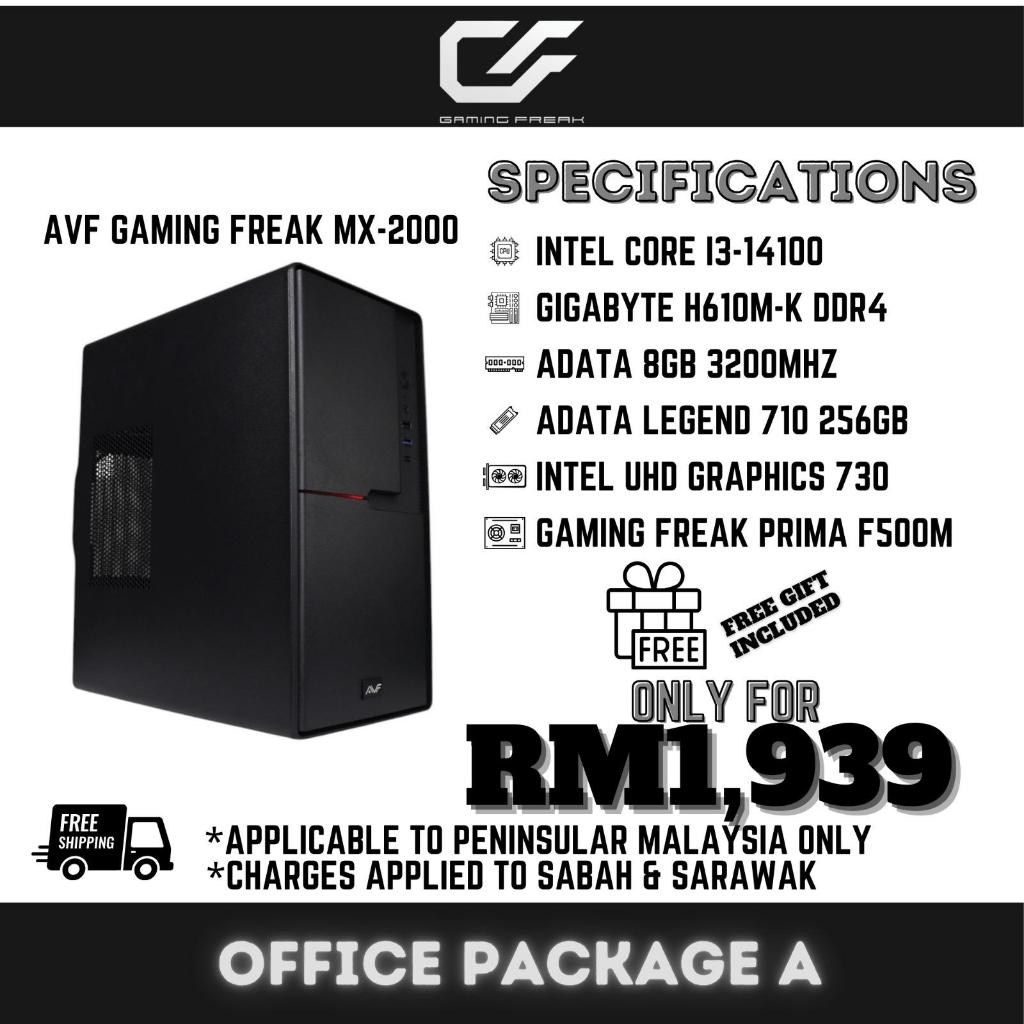 AVF Gaming Freak untuk PC tersuai untuk kegunaan pejabat / rumah/AVF ...