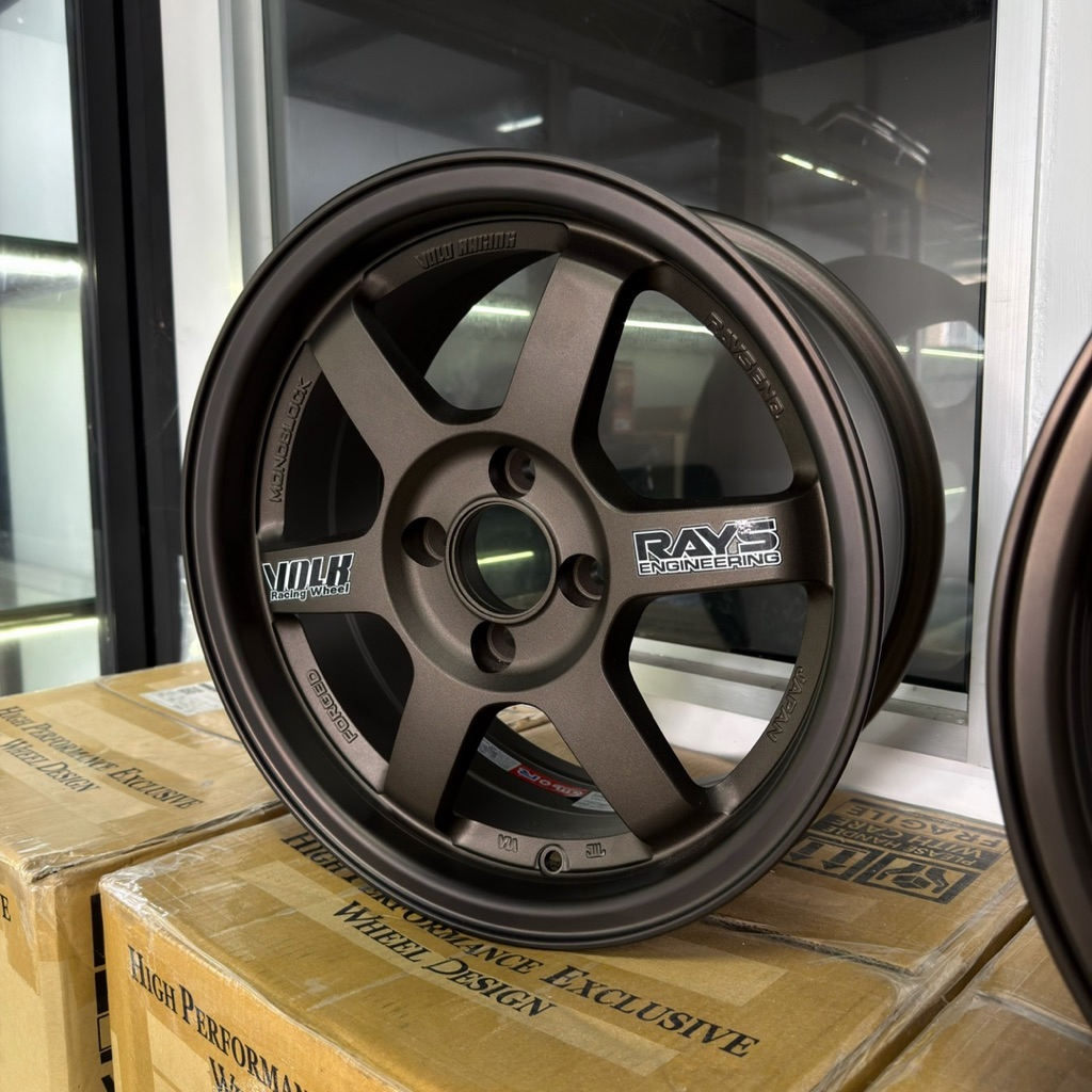 Original Promax Wheels 🇹🇭 TE37 NF 4x100 7JJ ET35 Dark Gold | Shopee ...
