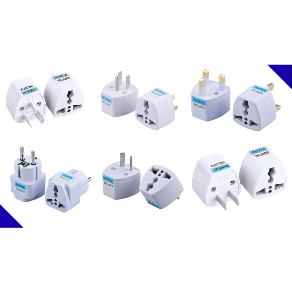 Universal Travel Power Plug Adapter to Multiple countries | Shopee Malaysia