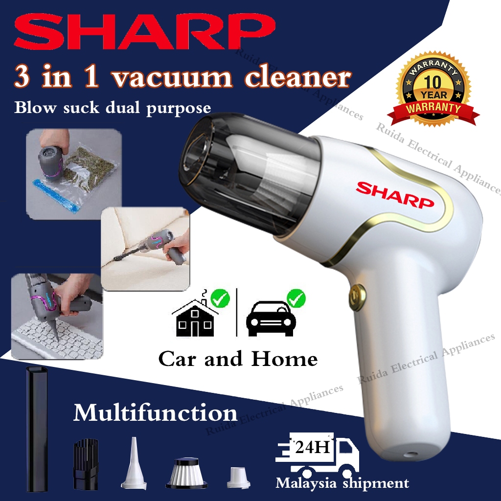 sharp [Ten-year warranty] original 3-in-1 vacuum cleaner/cordless ...