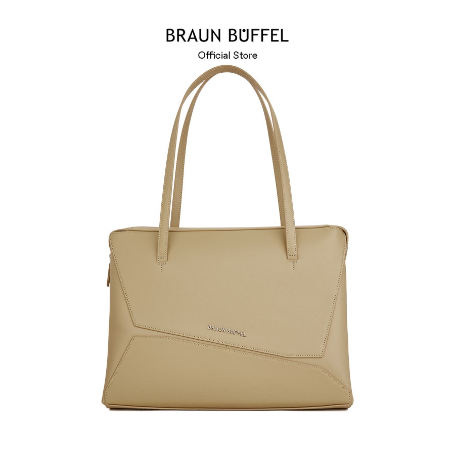 Braun Buffel Agma Large Tote Bag In Curry | Shopee Malaysia