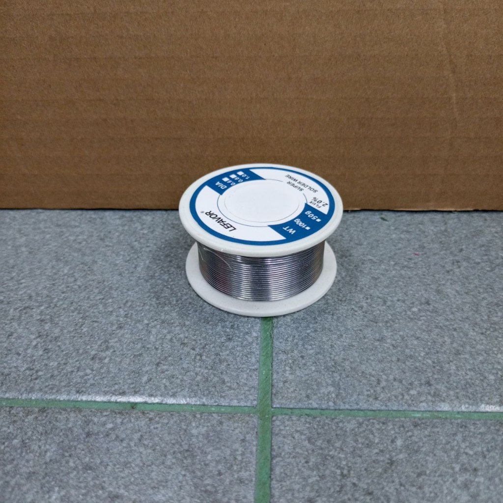 WELDING SOLDER WIRE TIN LEAD 50G 0.8MM ROLL PHONE COMPUTER REPAIR ROSIN ...