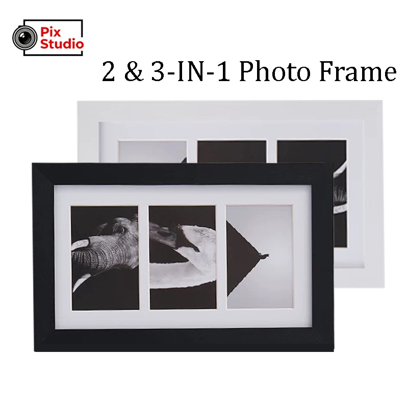 PIX | 2 & 3-IN-1 Photo Frame Contemporary 4R Photo Frame Fitting 2-3 4R ...