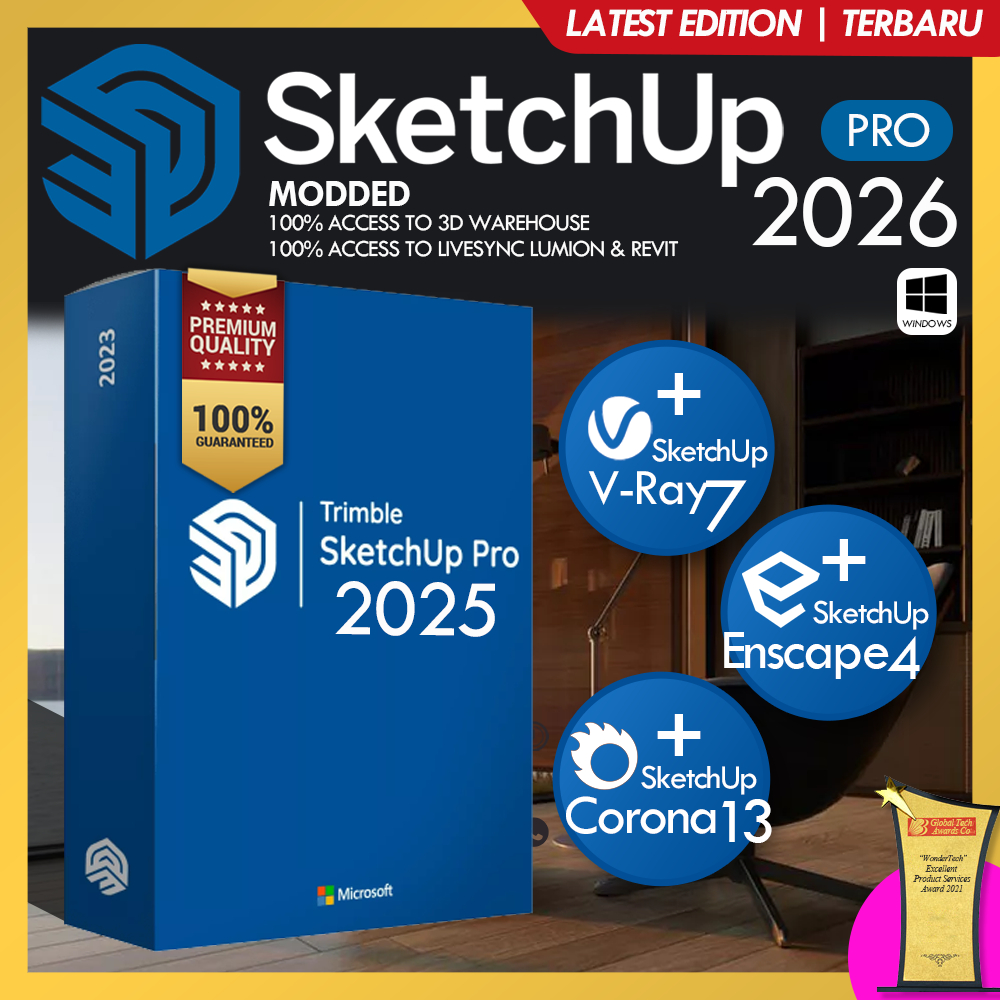 🔥 SketchUp Pro 2026 + Video Guides 🔥 Latest Version | Lifetime | Full ...