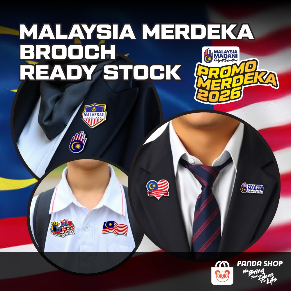 MERDEKA MALAYSIA BROOCH READY STOCK | PROMO MERDEKA 2026 | HIGH QUALITY ...