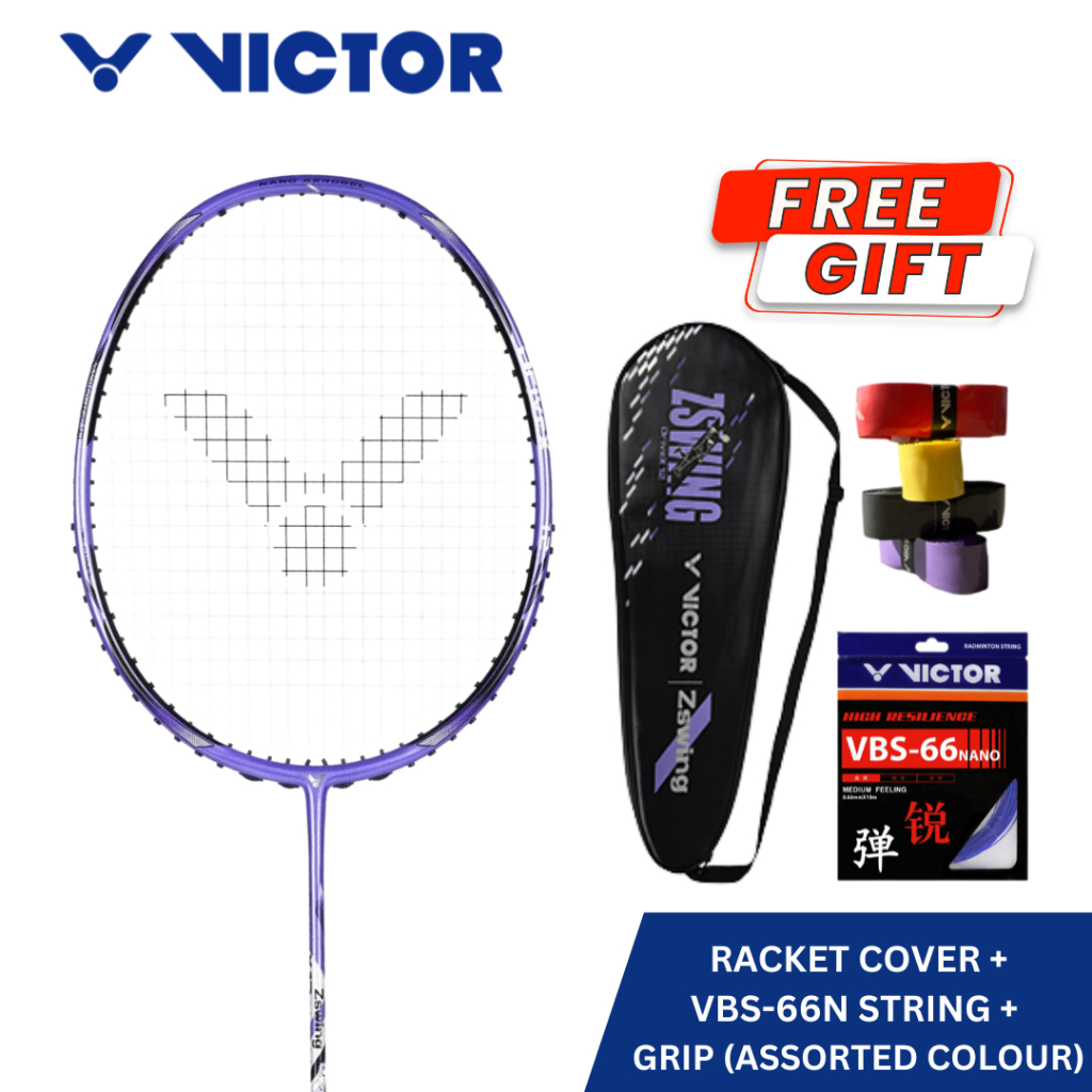 VICTOR x ZSW Collection DriveX 12 ZSW Badminton Racket DX-12-ZSW ...