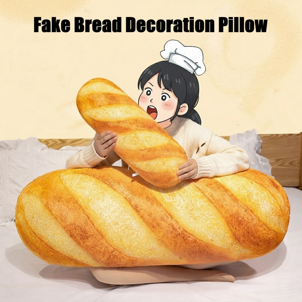 GEC Roti Palsu Artificial Bread Simulation Food Toy Decoration 3D ...