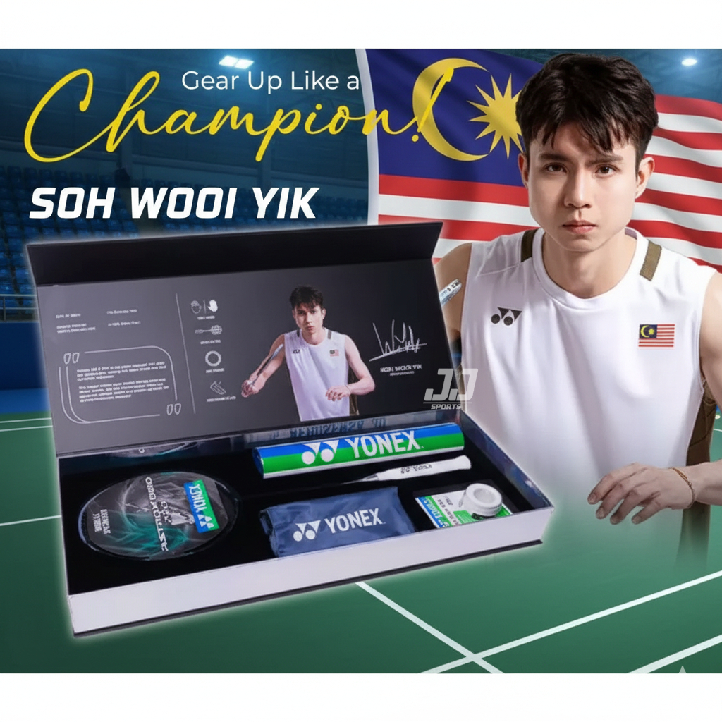 YONEX PLAYER SPECIAL EDITION GIFT BOX Astrox 88d pro Sooh Wooi Yik (100 ...
