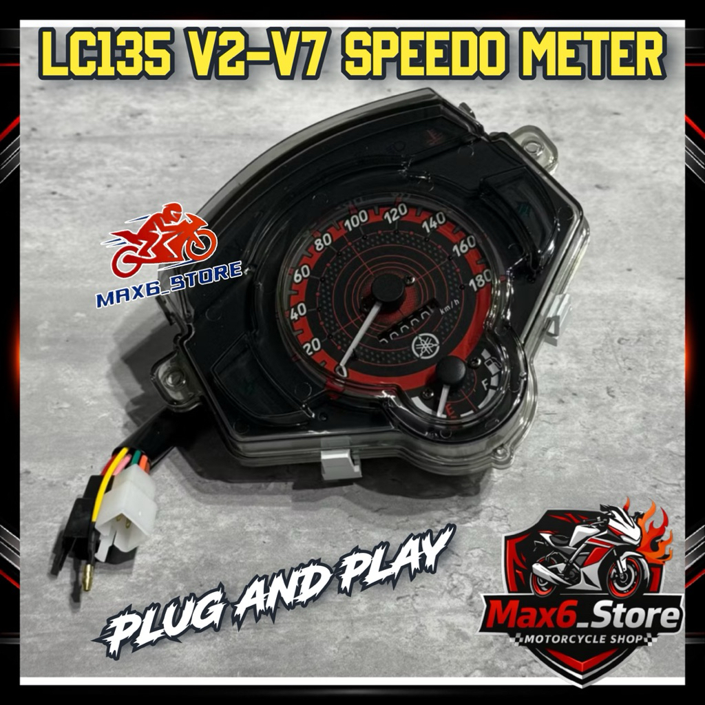 YAMAHA LC135 METER VIETNAM HLY PNP LC 4S V2-V7 SPEEDO METER CUTTING ...
